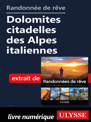 cover image of Randonnée de rêve Dolomites citadelles des Alpes italiennes